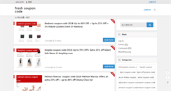 Desktop Screenshot of freshcoupon.org